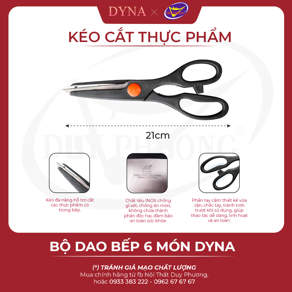 Kéo dài 21cm